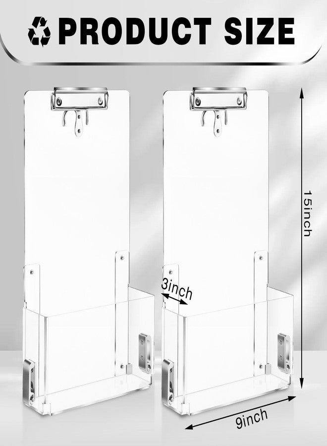 Leinuosen 2 Pack Kennel Cage Storage Bin for Accessories and Supplies Veterinary Cage Acrylic Storage Rack for Kennel, Crate, Cat Accessories - Image 2