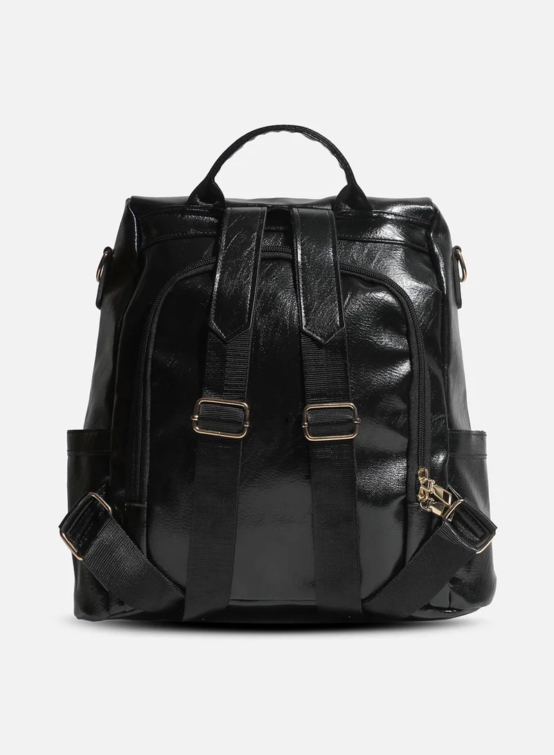 Haute Sauce  Solid Casual Backpack for Women | Best Price UAE