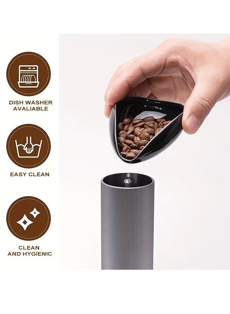 هومستر صينية حبوب القهوة وزجاجة رش وملعقة RDT طقم مكون من 3 قطع، ملحقات بار القهوة، وعاء جرعات السيراميك، قياس جرعة واحدة، هدية لمحبي - Image 5