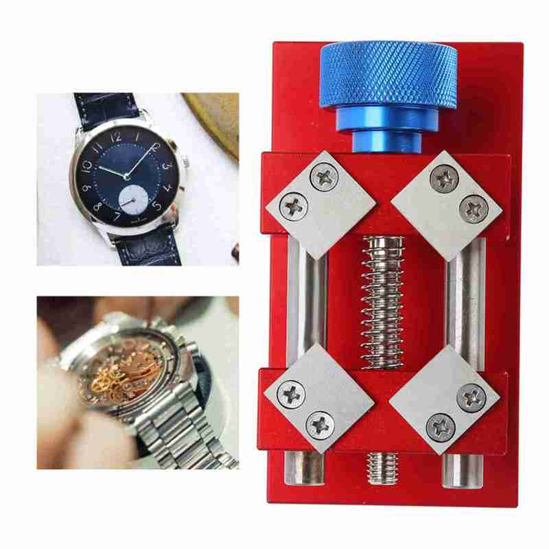 Watch Bezel Tool: 38-40mm Red - Simple Easy Operation Back Case Opener for Watch Maintenance Battery Replacement Amateurs Jewelers - Image 4