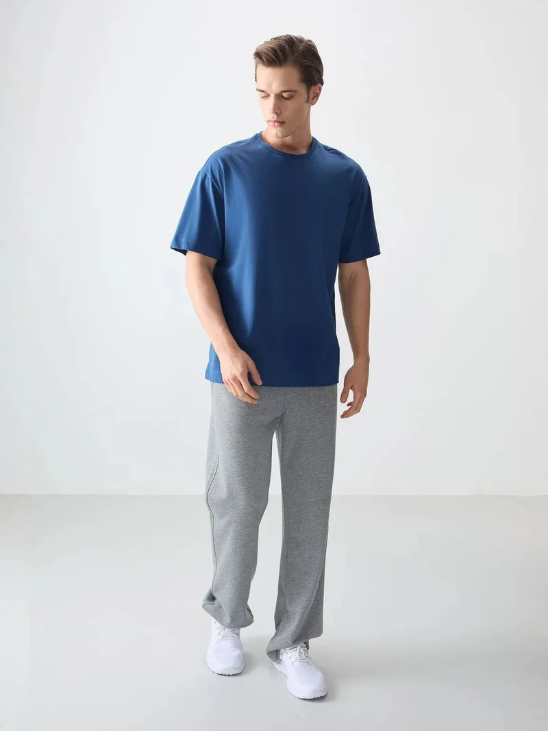 تومي لايف TOMMY Oversized Cotton Crew Neck T-Shirt