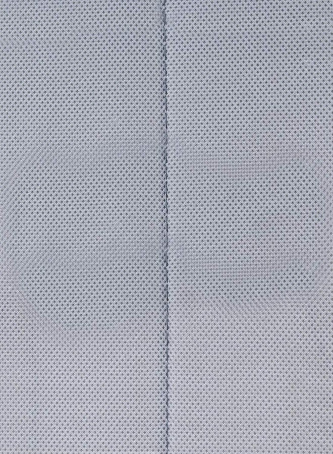 ink craft منظم خزانة ملابس InkCraft Shirt Stacker للقمصان والملابس، حقيبة تخزين ملابس، حقيبة تخزين للساري واللينغا والجينز مع حقيبة قابلة للطي موفرة للمساحة - عبوة من 6 قطع (رمادي، أسود) - Image 5