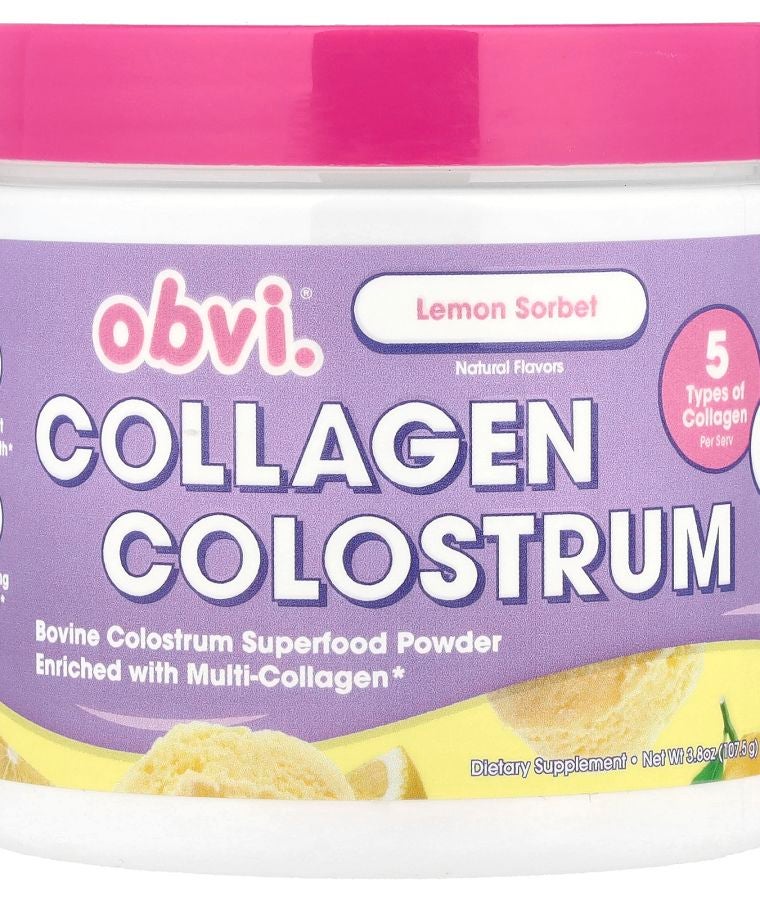 Collagen Colostrum Lemon Sorbet  3.8 oz (107.5 g)
