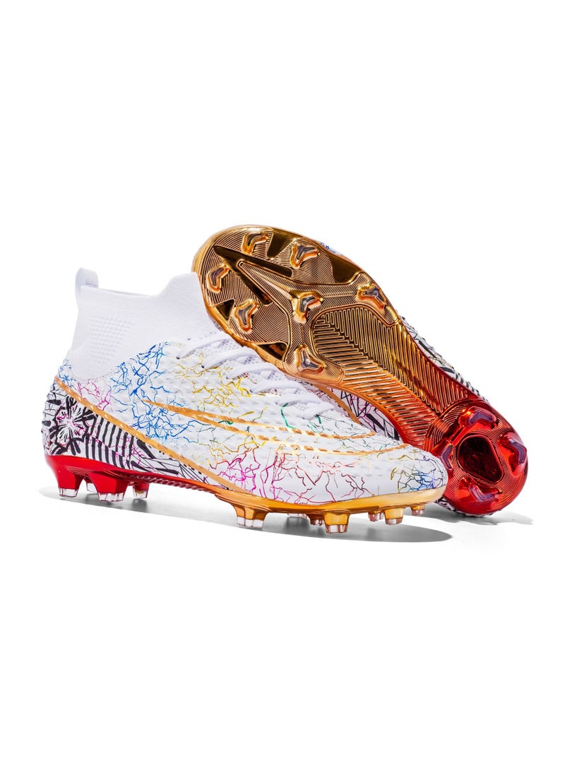 KUYING Adult Training High Top Football Boots  - Image 1
