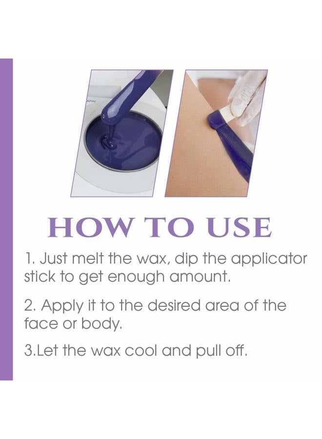 Satin Smooth Satin Smooth Large Applicators For Hair Removal (Arms, Armpit, Legs, Chest, And Back Unwanted Hair Waxing) 100 ct x 2 packs - Image 5