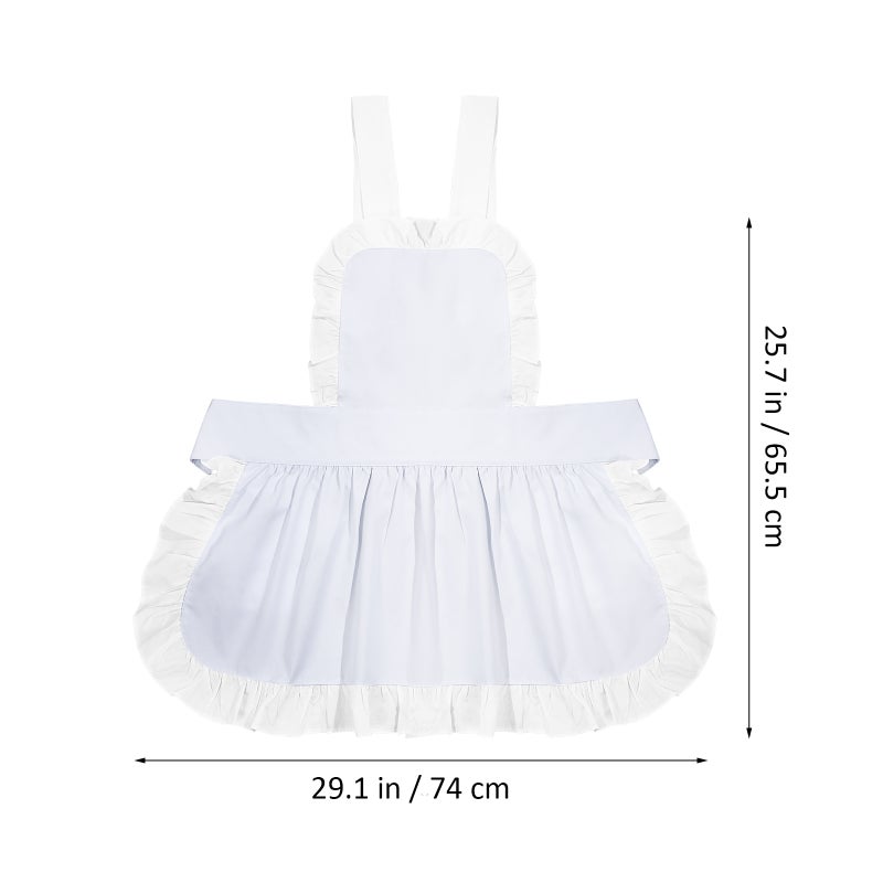 Apron Maid Apron Apron Waitress Apron Kitchen Apron Women's Apron Cute Pizza Apron For Girls - Image 3