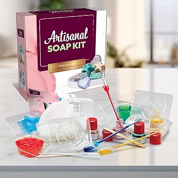 Science4you مجموعة صنع الصابون الحرفي Science4you للبالغين اصنع صابونك الخاص مع هذه المجموعة الحرفية اصنع 3 أنواع مختلفة من الصابون المعطر مجموعات حرفية تعليمية للبالغين المملكة المتحدة هدايا حرفية للنساء والرجال - Image 2