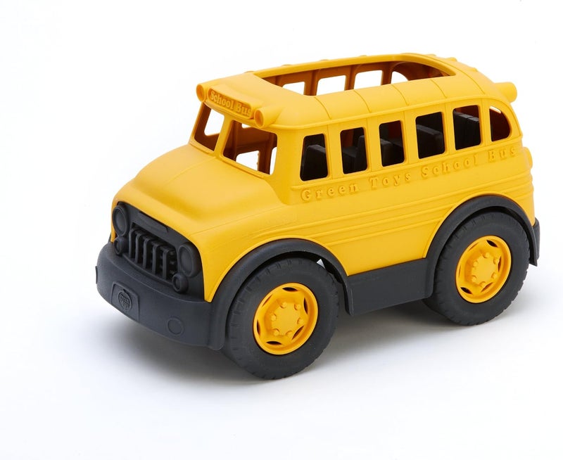 Green Toys Eco-Friendly School Bus - Made from 100% Recycled Plastic - Image 2