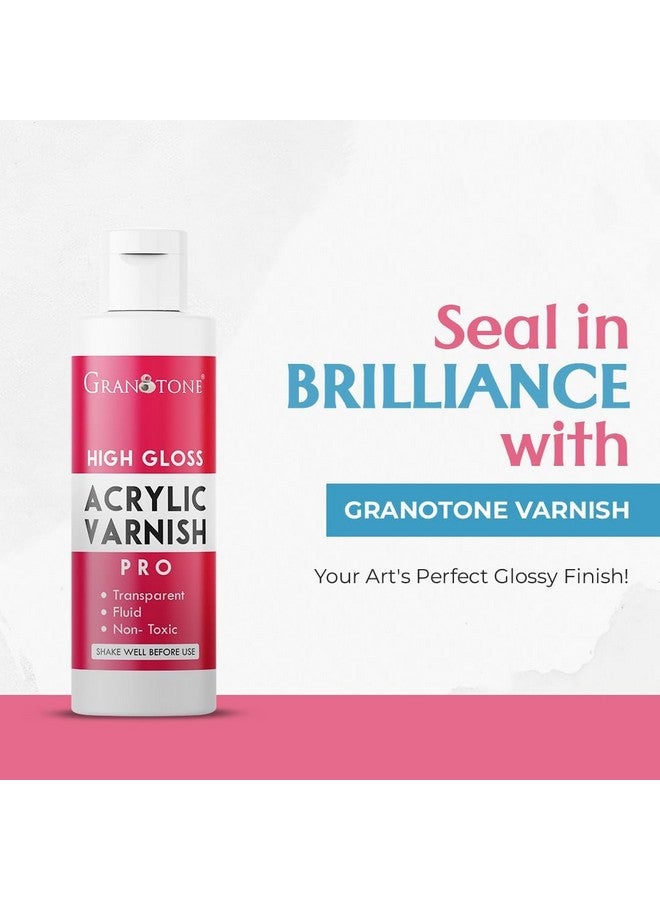 Granotone طلاء أكريليك GRANOTONE للفنانين غير قابل للاصفرار وغير سام (200 مل شديد اللمعان) - Image 3