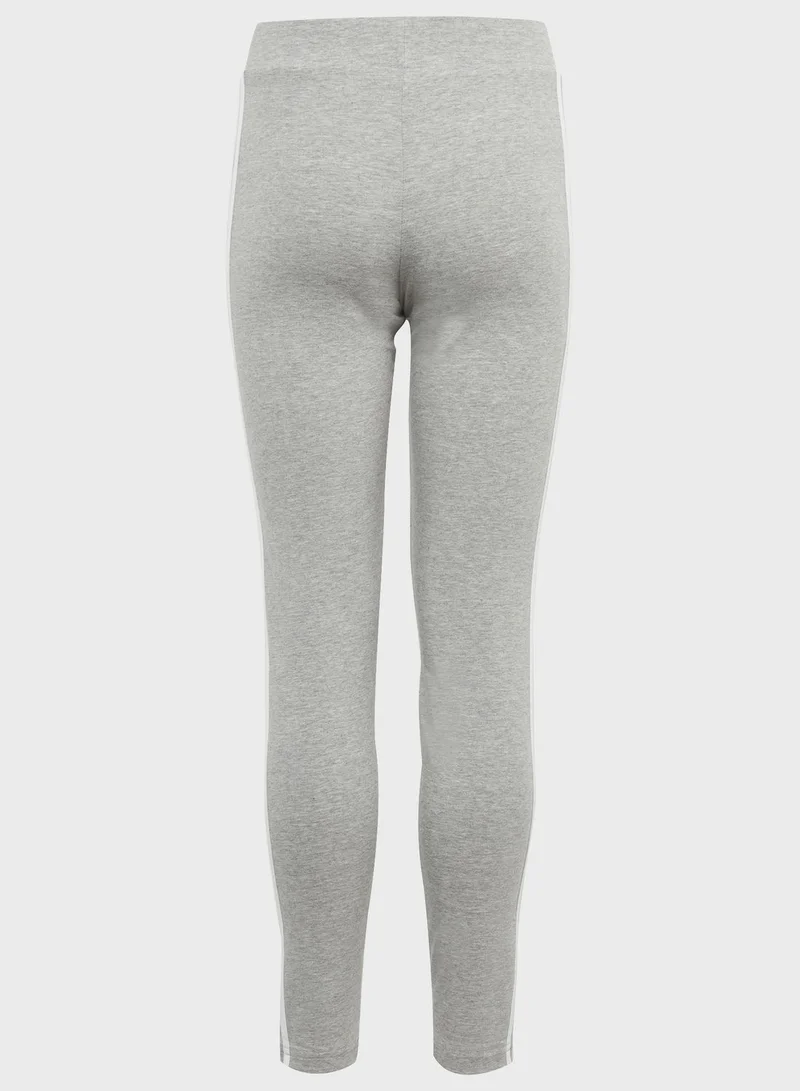 Adidas Essentials 3-Stripes Cotton Leggings