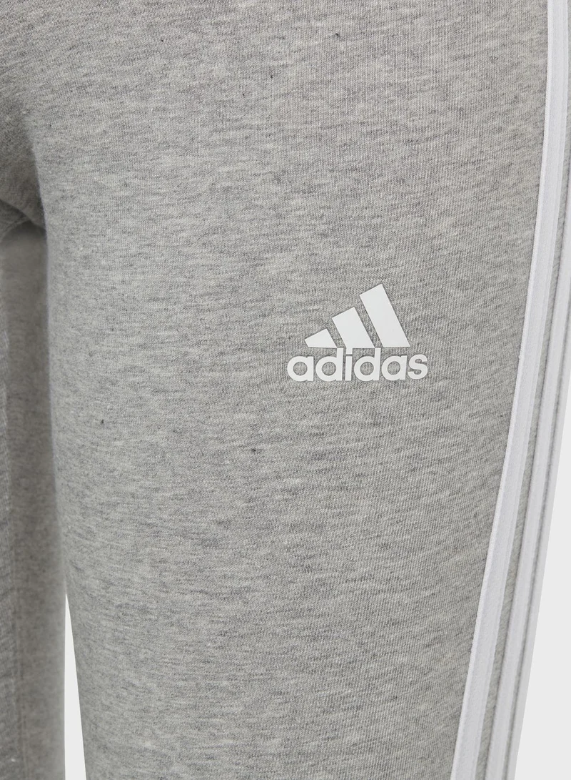 Adidas Essentials 3-Stripes Cotton Leggings