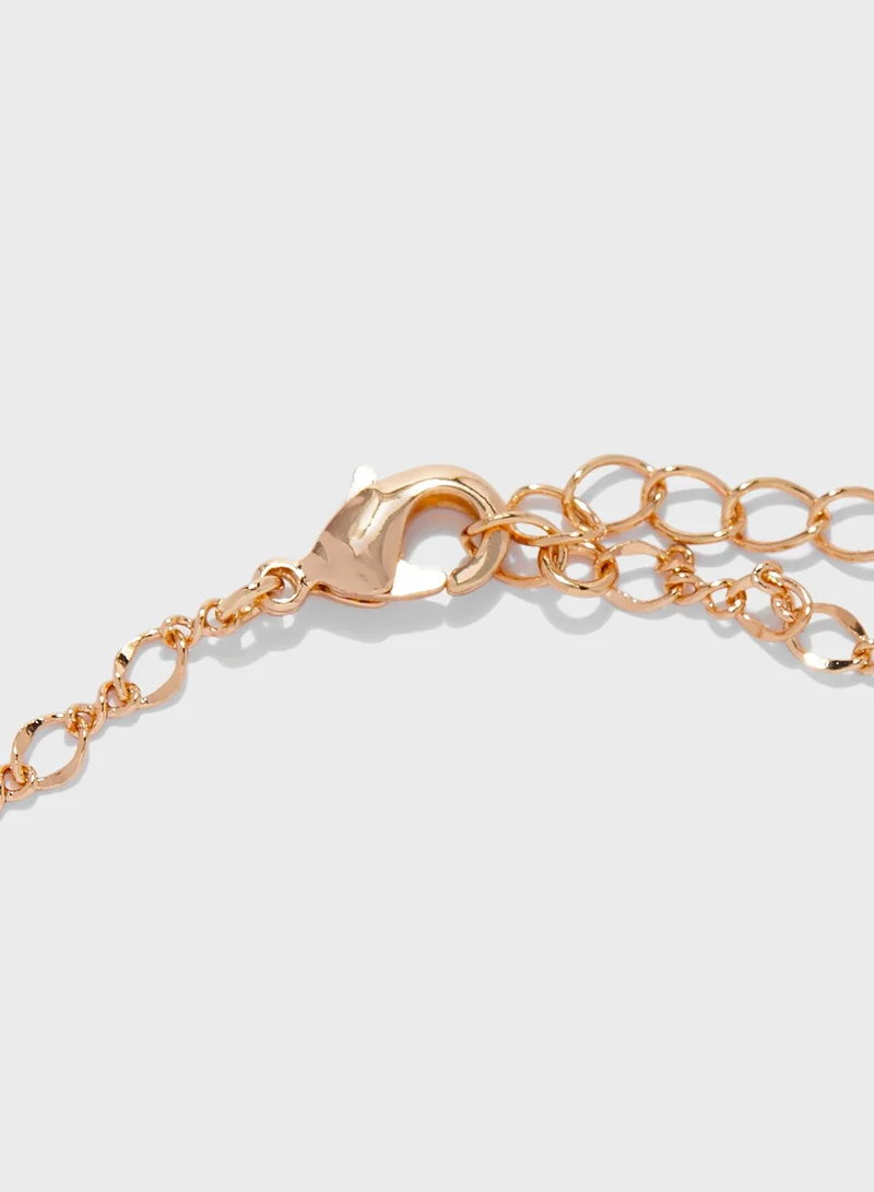 FOREVER 21 Butterfly Charm Necklace