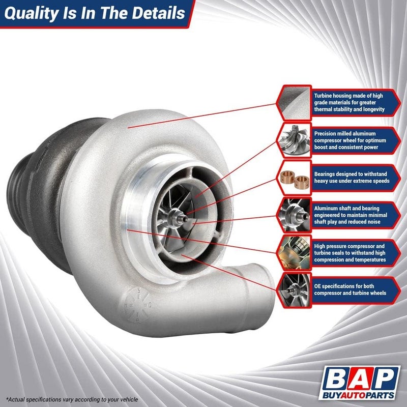 BUYAUTOPARTS! BUYAUTOPARTS Turbo Turbocharger for Ford Mustang EcoBoost 2.3L (2015-2020) S550 - 40-39087AN - Image 5