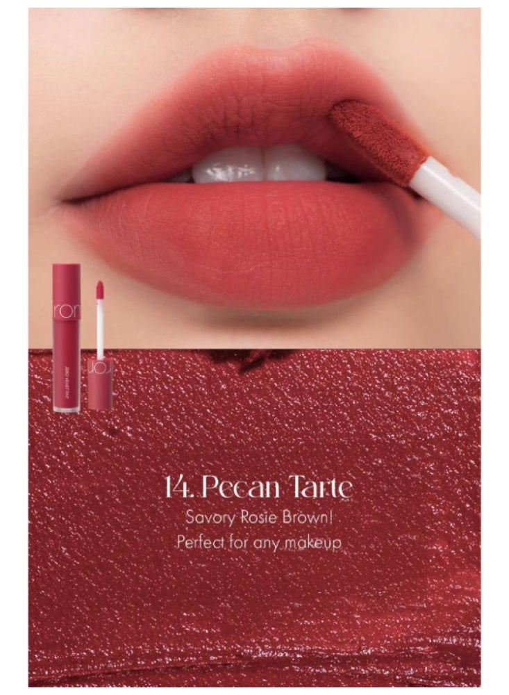 rom&nd - Zero Velvet Matte Lip Tint - 14 | Pecan Tarte - Image 2