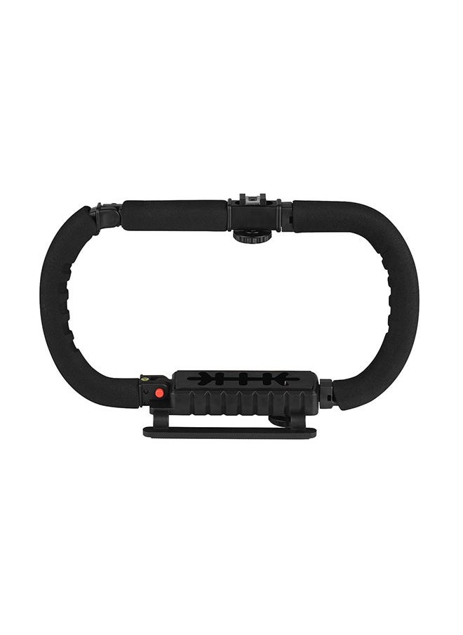 NIBEMINENT Foldable C Shaped Handheld Action Stabilizer Black  - Image 1