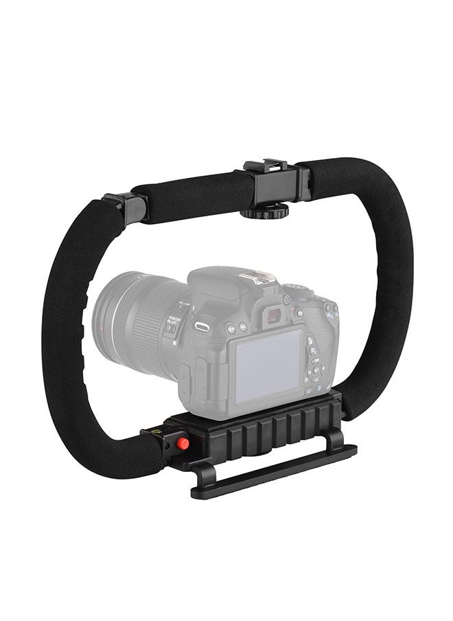 NIBEMINENT Foldable C Shaped Handheld Action Stabilizer Black  - Image 2
