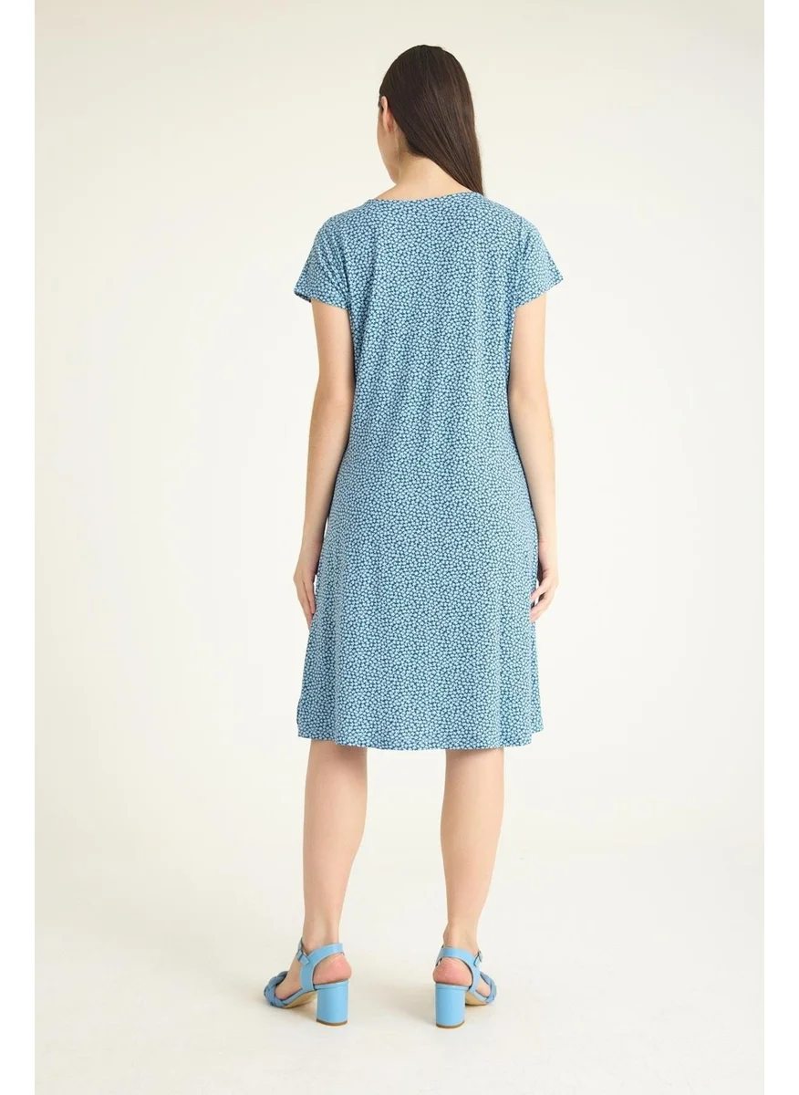 كوتن كونسيبت Flowy Comfortable Casual Combed Fabric Dress