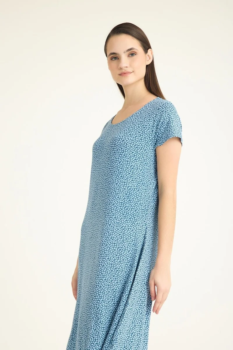 Cotenconcept Printed A-Line Dress