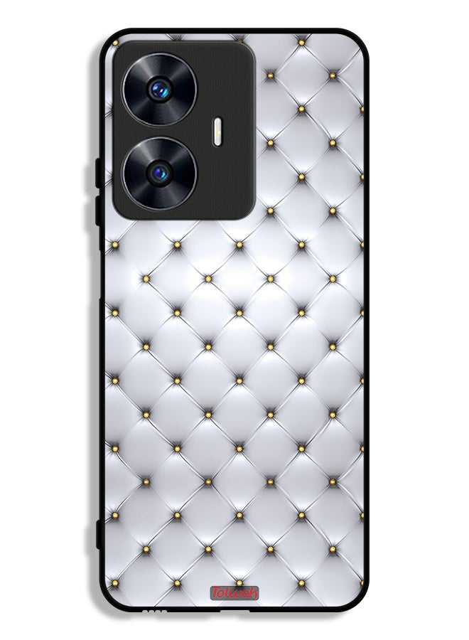 Tolwak غطاء واقي لهاتف Realme C55 مع طبقة قماشية - Image 1