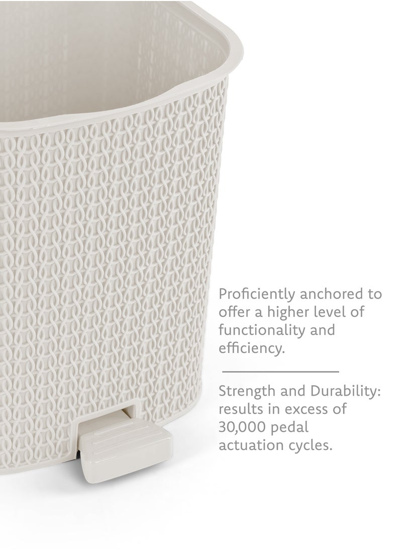 Turt Turt Step-on Waste Bin with Pedal 7 Ltr  - Image 5