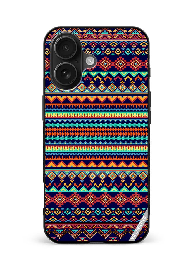 Protective Case Cover For Apple iPhone 16 Plus Texture Design Multicolour