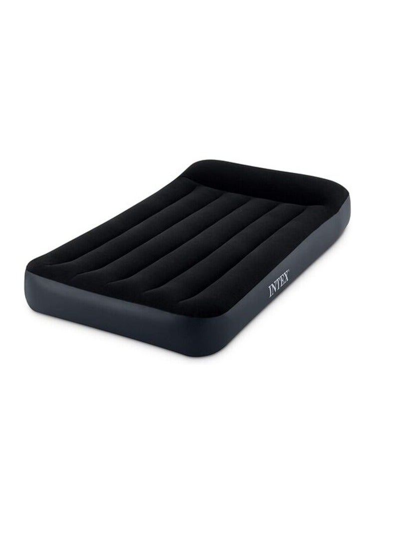 انتكس 64141 مرتبة دورابيم وسادة هوائية كلاسيكية قابلة للنفخ باللون الأسود - Image 1