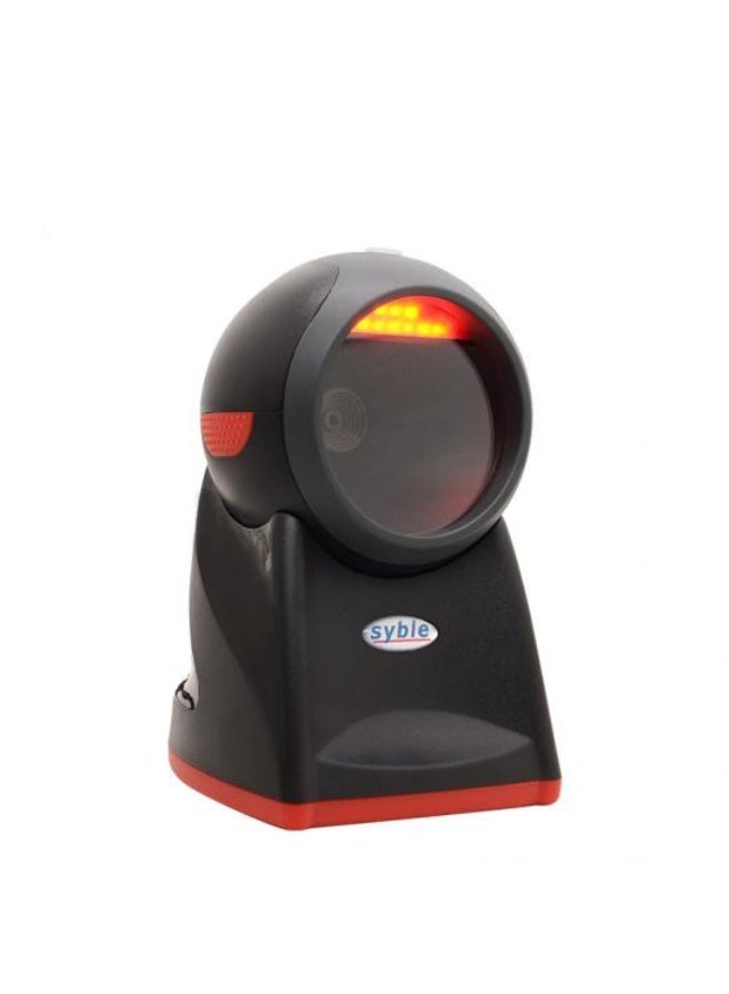 سيبل Syble Presentation Barcode Scanner USB 2D/1D – قارئ باركود ثابت يدعم QR Code وقراءة الباركود من شاشة الهاتف – مناسب لنقاط البيع POS والسوبر ماركت والصيدليات - Image 2