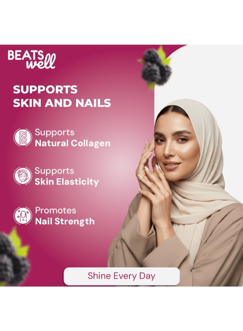 BeatsWell بياتسويل جلو آند جرو 60 علكة - Image 2