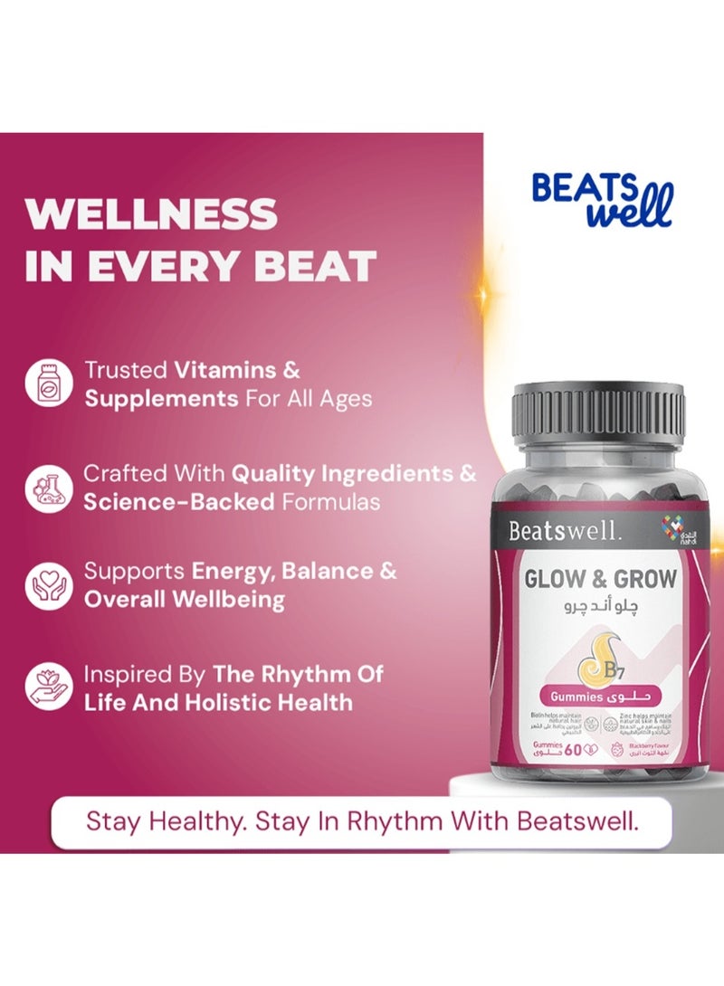 BeatsWell بياتسويل جلو آند جرو 60 علكة - Image 4