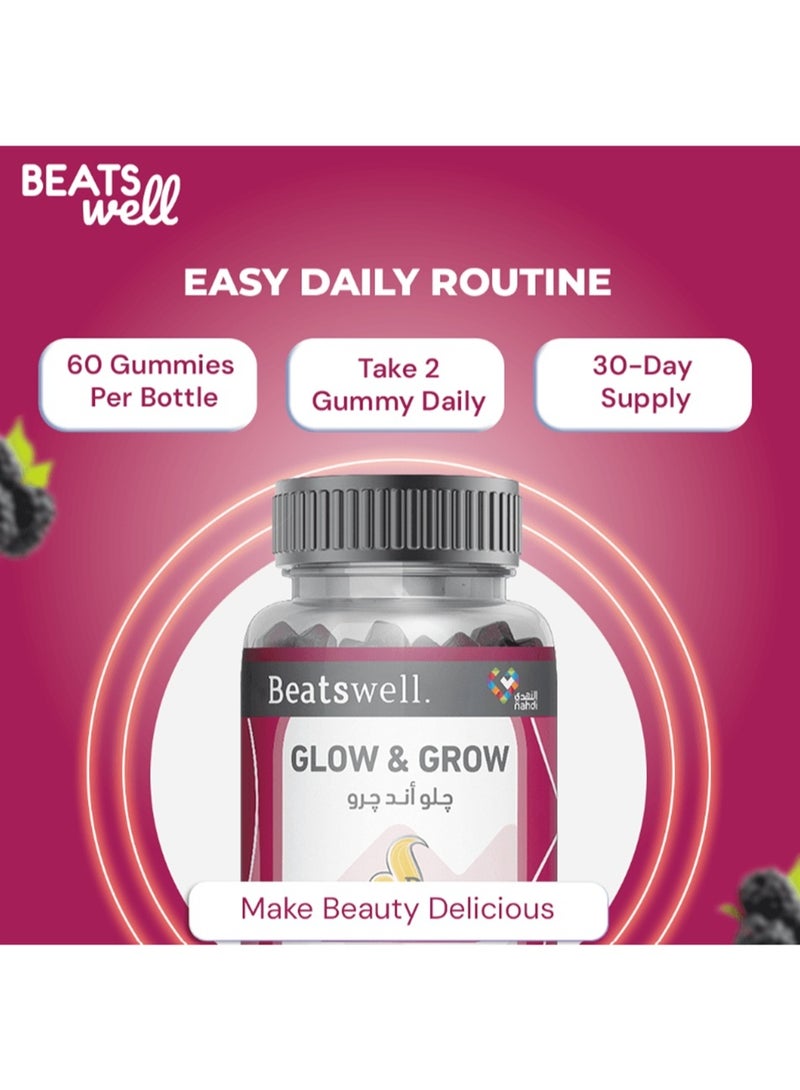 BeatsWell بياتسويل جلو آند جرو 60 علكة - Image 5