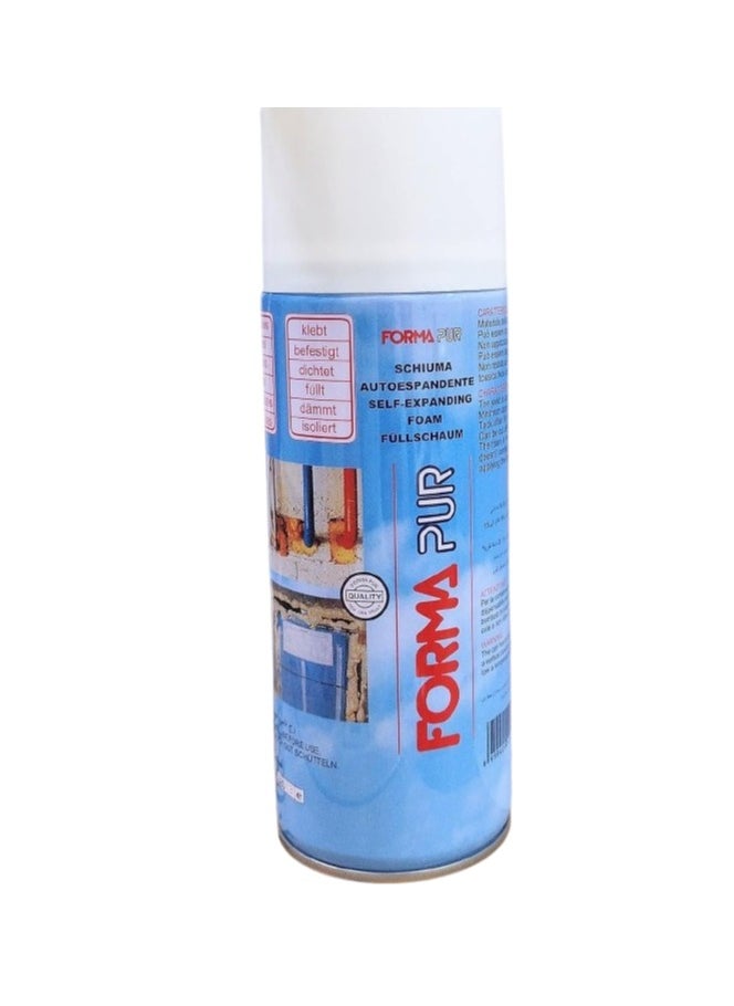Generic - Sealant foam, polyurethane foam spray for insulating gaps and cracks, self-expanding foam spray for filling gaps and cracks, and restoring plumbing, electrical, drainage, and floor installation works, 300 ml. - Image 1