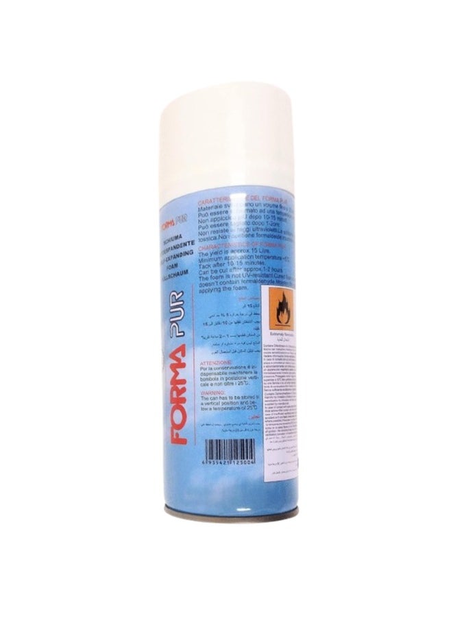 Generic - Sealant foam, polyurethane foam spray for insulating gaps and cracks, self-expanding foam spray for filling gaps and cracks, and restoring plumbing, electrical, drainage, and floor installation works, 300 ml. - Image 1