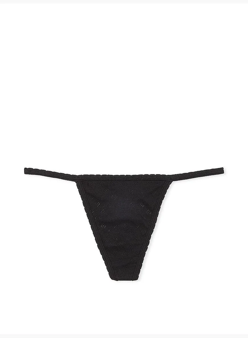 PINK Cotton V-String Panty