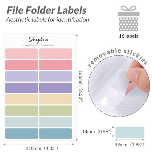 SKYDUE Expanding File Folder with 7 Pockets Accordion File Organizer Portable Folders for Documents School Office Supplies Bungee Closure LetterA4 Size White - Image 3