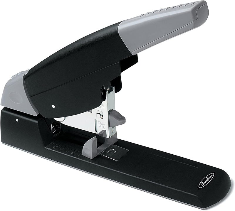 Swing Line Heavy Duty Stapler, 210 Sheet Capacity, High Capacity, Jam Free, Comfort Handle, Metal, Black and Gray (90002) - Image 3