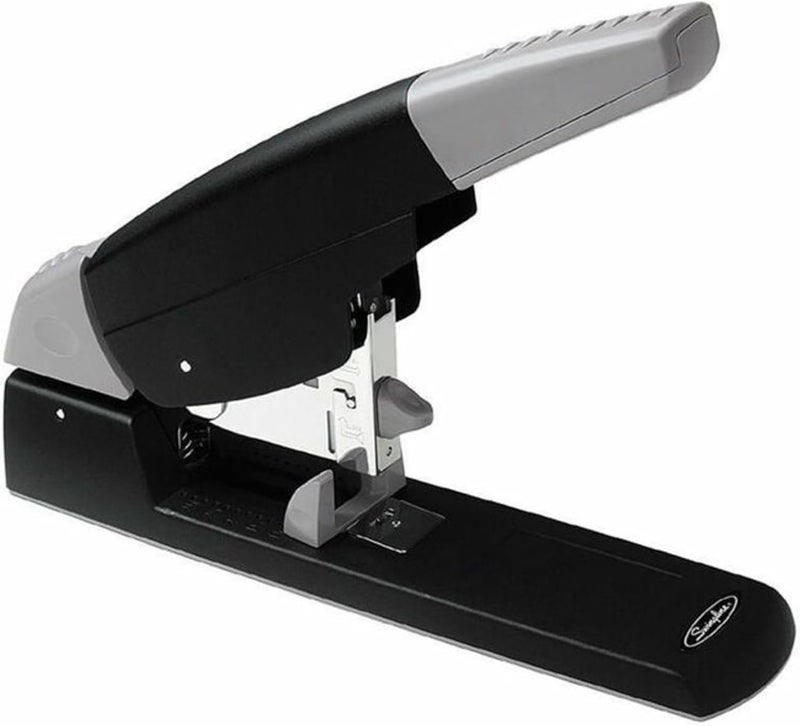 Swing Line Heavy Duty Stapler, 210 Sheet Capacity, High Capacity, Jam Free, Comfort Handle, Metal, Black and Gray (90002) - Image 4