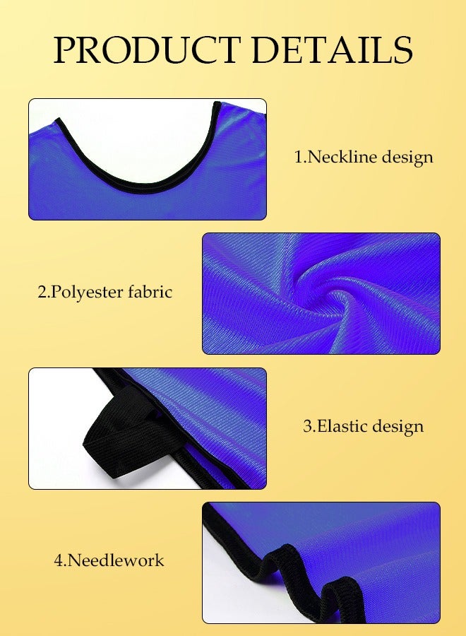 12 PCS Adults Soccer Pinnies Quick Drying Football Jerseys Vest Scrimmage Practice Sports Vest Breathable Team Training Bibs - Image 2