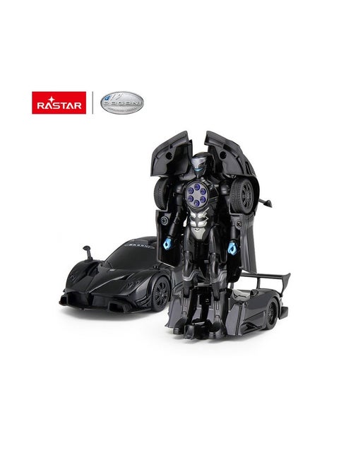 Pagani Zonda R Transformable Car 1:32 Scale - Black