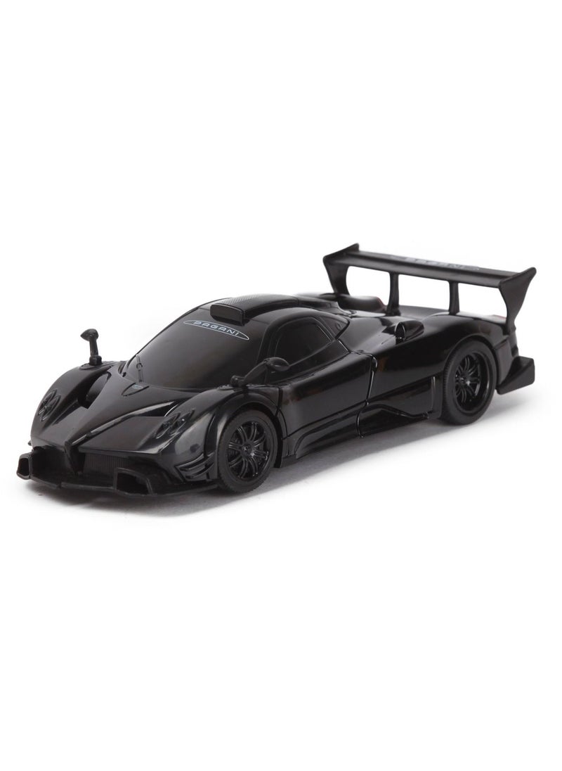 Pagani Zonda R Transformable Car 1:32 Scale - Black
