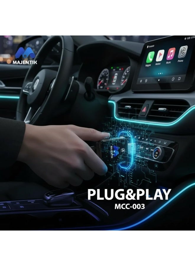 ماجنتيك محول CarPlay اللاسلكي للسيارات المزودة بنظام CarPlay المدمج MCC-003 - مصمم للسيارات المجهزة بنظام CarPlay أو Android Auto السلكي. - Image 4