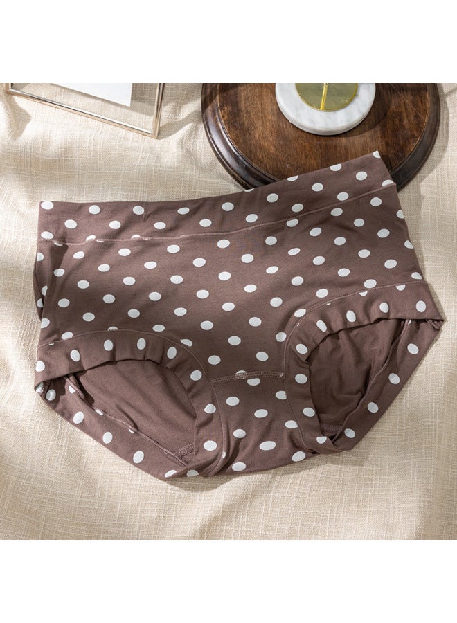 Women's Large Size Underwear, Pure Cotton, Mid-waist, Thin, Seamless, Breathable And Comfortable Style Girls Covering Briefs Lifting