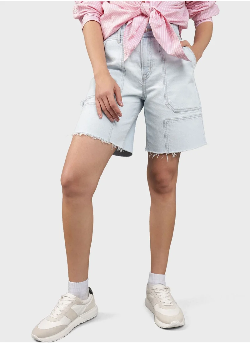 American Eagle Pocket Detail Baggy Cargo Shorts
