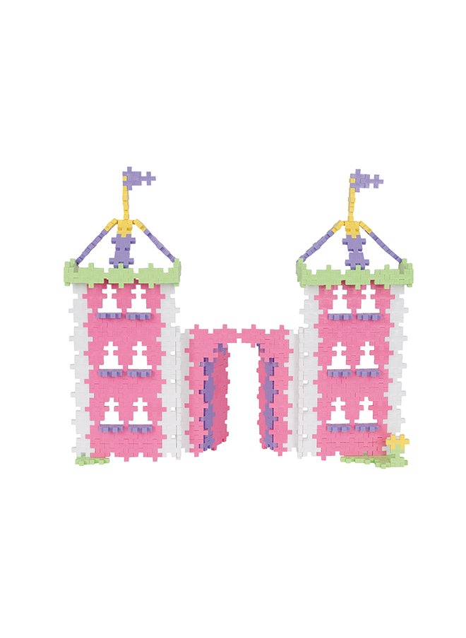 Plus-Plus Pastel Building Blocks 480 Pcs 3In1 / Princess Blocks Set  - Image 3