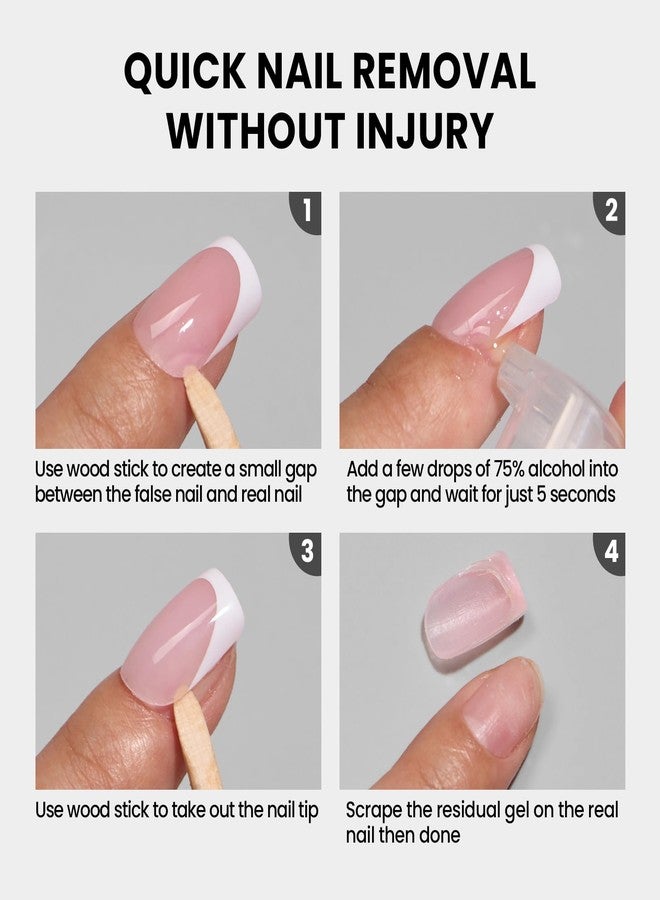 BTArtboxnails XCOATTIPS Solid Nail Glue Gel - 30g Gap-Filled Gel Nail Glue for Nail Tips Press on Nails, Upgrade Cure Needed UV Nail Gel for Acrylic Fake Nail - Image 4