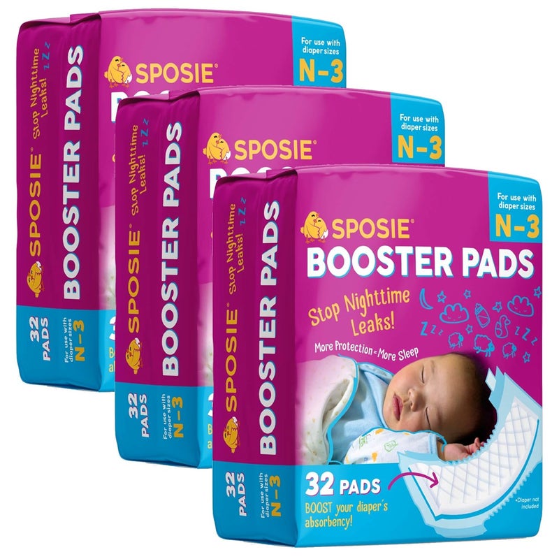 Select Kids Diaper Booster N-3, 96 Count - Baby Diaper Pads, Overnight Diapers, Newborn Diapers - Image 1