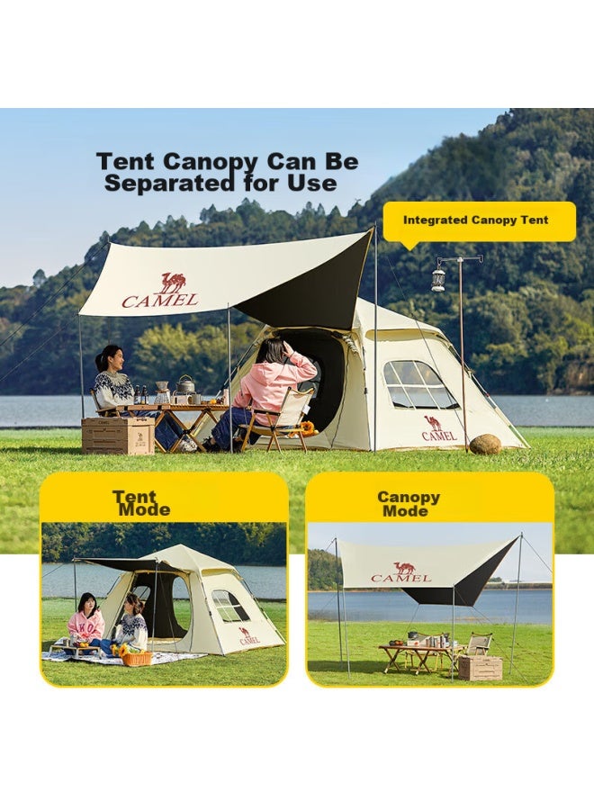 Camel Outdoor Camping Tent, Portable Folding, Rainproof, Thickened, Automatic Canopy Tent For Camping, 173ba6b112 - Image 2