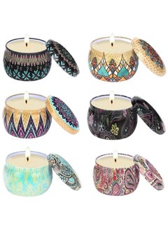 Generic Set of 4 Moroccan candles Multicolor  - Image 3