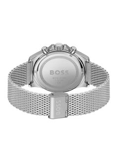 HUGO BOSS Men Chronograph Round Shape Stainless Steel Wrist Watch 43 mm  - Image 3
