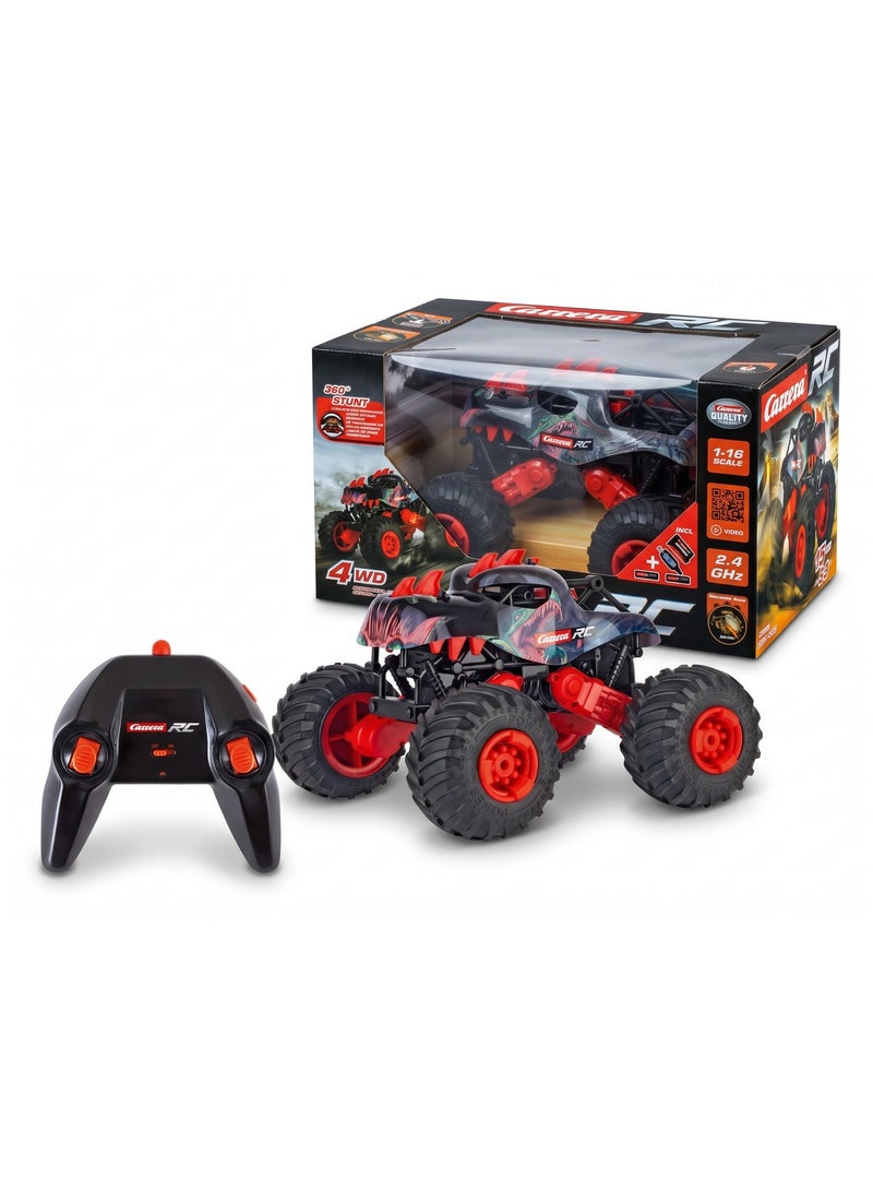 Carrera RC 2.4GHz Dino Car, Red I Off-Road Racer I For Indoor & Outdoor Use I Compact & Portable I For Children from 6 Years & Adults - Image 1