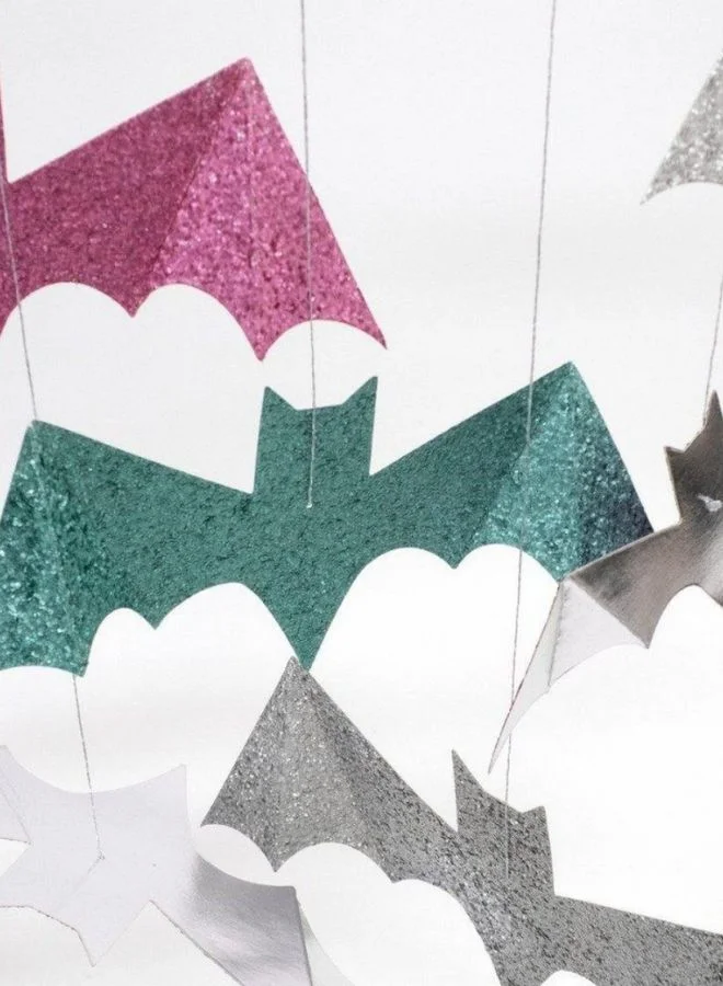 Meri Meri Pastel Hanging Bats